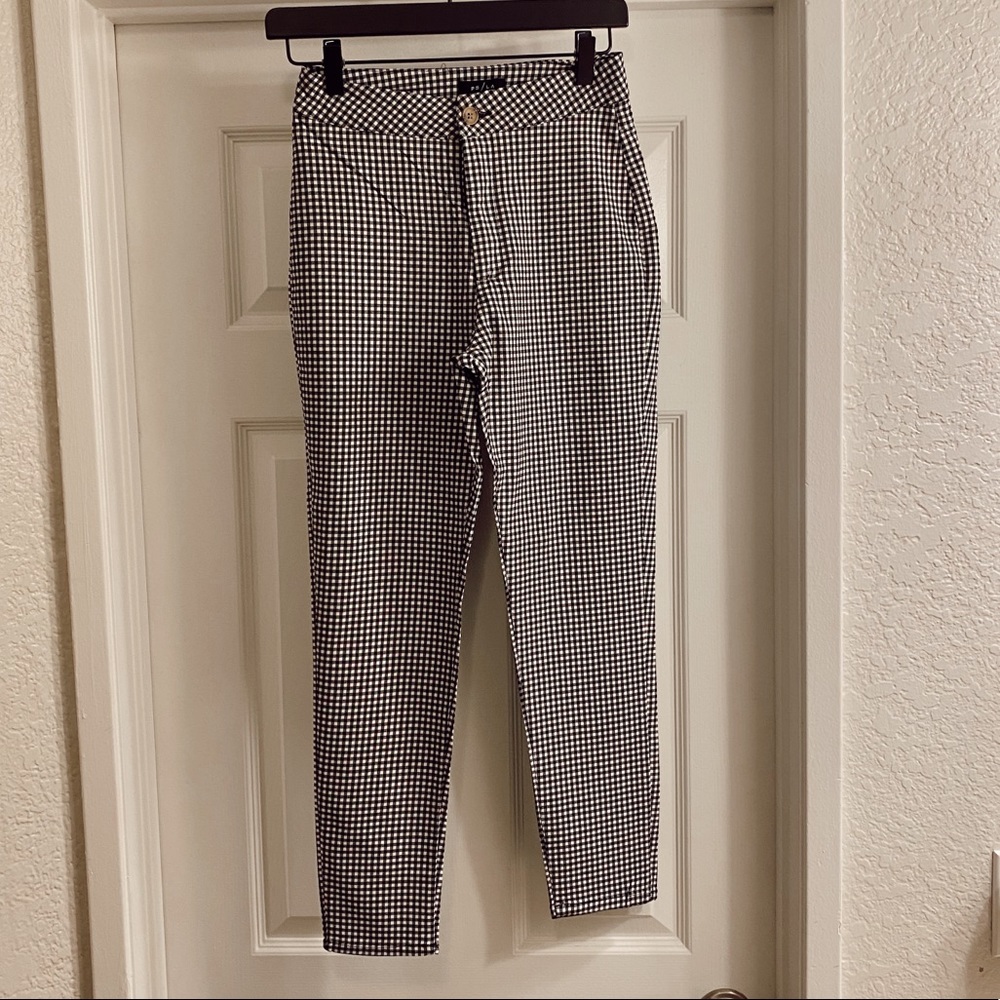 ps/la (checkered stretchy pants)